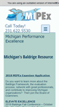 Mobile Screenshot of miperformanceexcellence.org